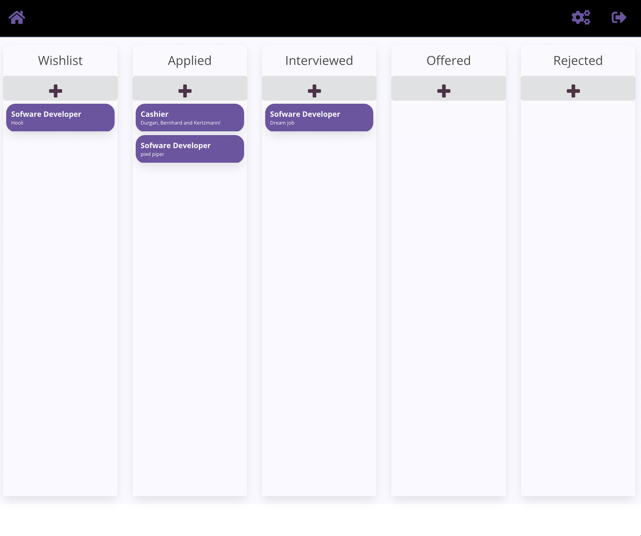 DevTracker screenshot