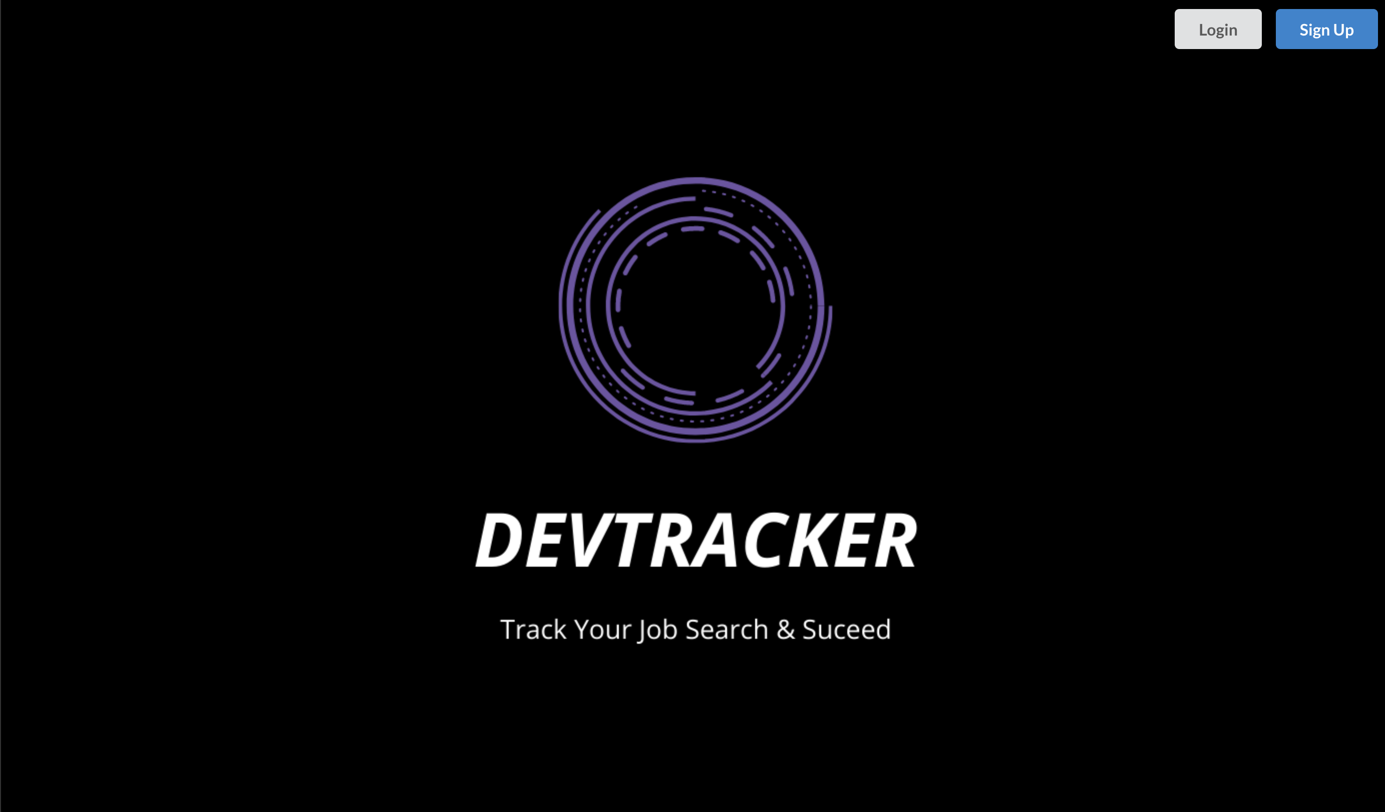 DevTracker screenshot